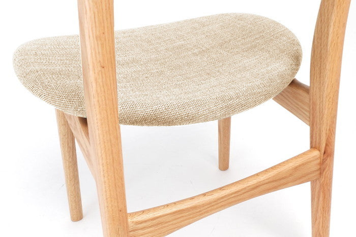 【即納】9517 チェア ファブリック レッドオーク ブラウン ブラック レイクブルー W50xD47xH75 sh45 e-comfort デザイナーズ ジェネリック家具 リプロダクト  kwg-ch95176t3e3jの画像