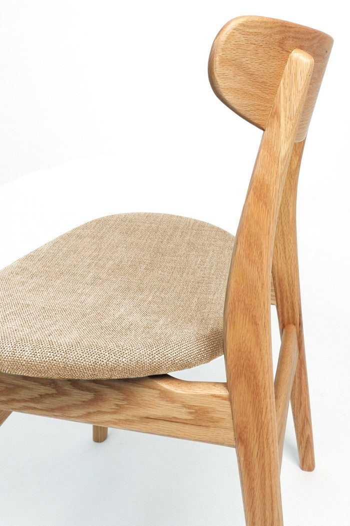 【即納】9517 チェア ファブリック レッドオーク ブラウン ブラック レイクブルー W50xD47xH75 sh45 e-comfort デザイナーズ ジェネリック家具 リプロダクト  kwg-ch95176t3e3jの画像