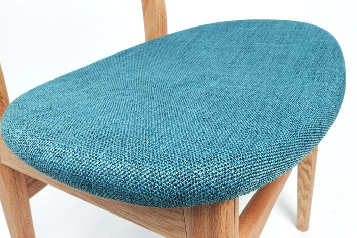 【即納】9517 チェア ファブリック レッドオーク ブラウン ブラック レイクブルー W50xD47xH75 sh45 e-comfort デザイナーズ ジェネリック家具 リプロダクト  kwg-ch95176t3e3jの画像