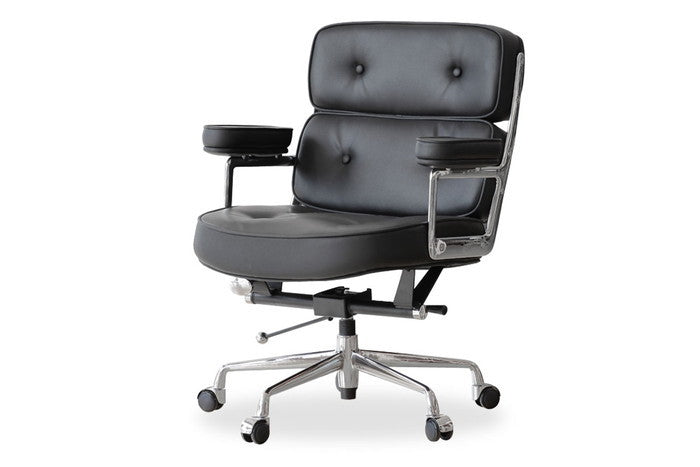 【即納】チャールズ＆レイ・イームズ エグゼクティブ タイムライフチェア PUレザー 保証付 e-comfort デザイナーズ ジェネリック家具 リプロダクト  kwg-chea09hscpubkの画像