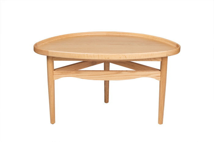 Eye テーブル スモール レッドオーク ブラウン ブラック 脚部：レッドオーク W90xD56xH52 e-comfort デザイナーズ ジェネリック家具 リプロダクト  kwg-ct2301a-oakの画像