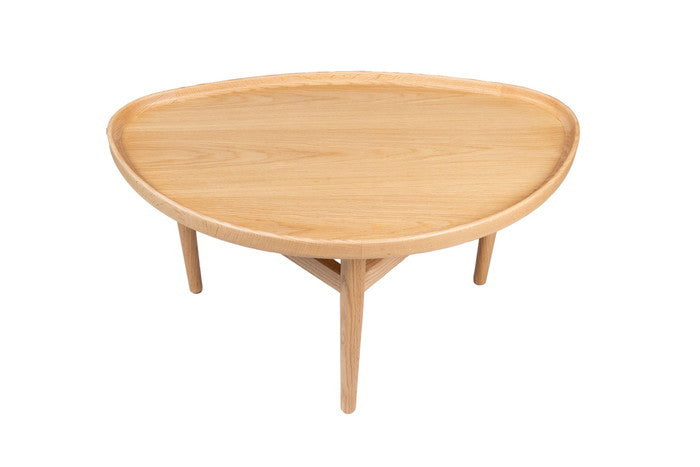 Eye テーブル スモール レッドオーク ブラウン ブラック 脚部：レッドオーク W90xD56xH52 e-comfort デザイナーズ ジェネリック家具 リプロダクト  kwg-ct2301a-oakの画像