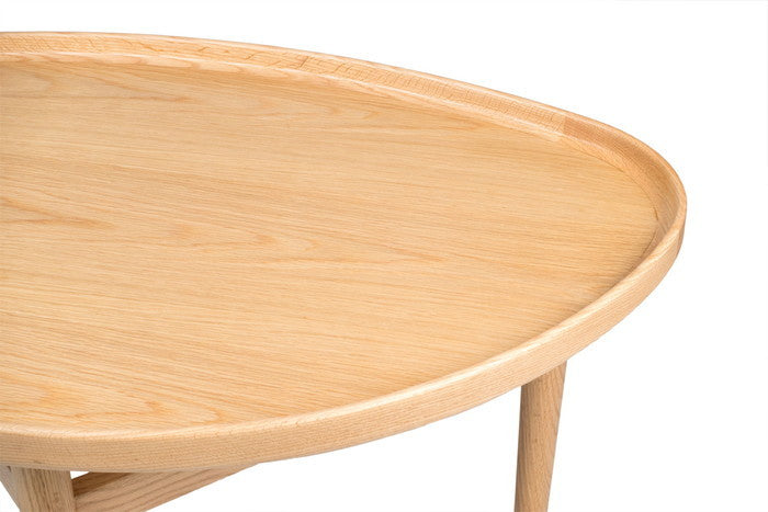 Eye テーブル スモール レッドオーク ブラウン ブラック 脚部：レッドオーク W90xD56xH52 e-comfort デザイナーズ ジェネリック家具 リプロダクト  kwg-ct2301a-oakの画像