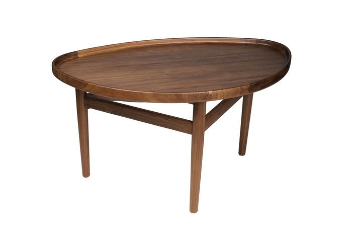 Eye テーブル スモール ウォールナット 脚部：ウォールナット W90xD56xH52 e-comfort デザイナーズ ジェネリック家具 リプロダクト  kwg-ct2301a-walの画像