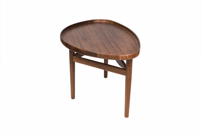 Eye テーブル スモール ウォールナット 脚部：ウォールナット W90xD56xH52 e-comfort デザイナーズ ジェネリック家具 リプロダクト  kwg-ct2301a-walの画像
