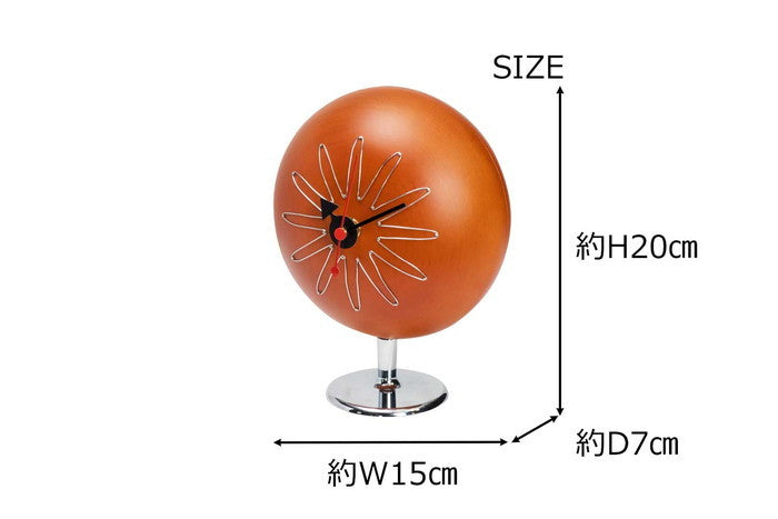 【即納】ジョージ ネルソン ピル クロック 保証付 e-comfort デザイナーズ ジェネリック家具 リプロダクト  kwg-cw10の画像