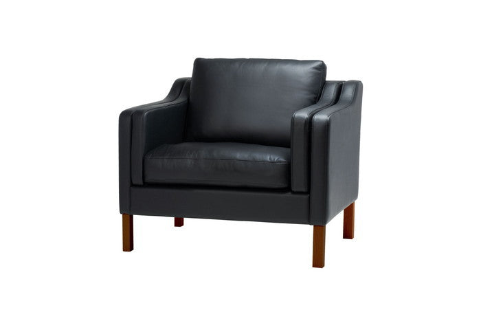 ダブルクッションソファ 1P ファブリック 脚部ウォールナット ライトグレー ミディアムグレー ダークグレー ライトブルー レイクブルー レッド オレンジ ベージュ ダークブラウン ダークレッド ペールピンク イエロー ネイビー W95xD83xH85 sh46 AH65 e-comfort デザイナーズ ジェネリック家具 リプロダクト 店舗 カフェ ラウンジ ロビー ホテル 法人 kwg-sf7224a-wal-fabの画像