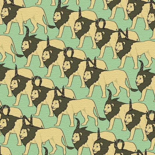 ライオン ANIMAL Sサイズ 15cm×15cm アートパネル ファブリックパネル アートボード 壁掛け 日本製 ラッピング付き 店舗 カフェ ラウンジ ロビー ホテル 法人 lib-azo-0002-sの画像