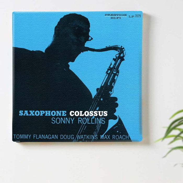 ソニー ロリンズ Sonny Rollins Mサイズ 30cm×30cm アートパネル ファブリックパネル アートボード インテリアパネル 壁掛け 日本製 ラッピング付き lib-ccr-0009-m