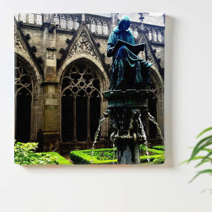 cruce co. クルーチェ・アンド・コー Lサイズ 57cm×57cm アートパネル ファブリックパネル アートボード 壁掛け 日本製 ラッピング付き 店舗 カフェ ラウンジ ロビー ホテル 法人 lib-cru-0033-lの画像