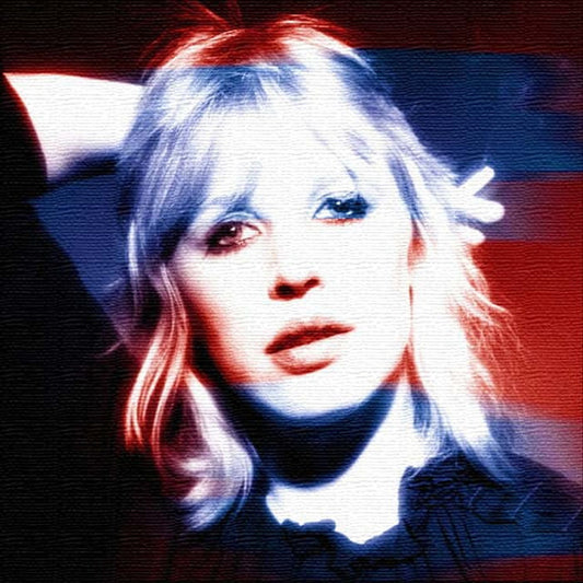 デニス モリス マリアンヌ フェイスフル Dennis Morris Marianne Faithfull Mサイズ 30cm×30cm アートパネル ファブリックパネル アートボード インテリアパネル 壁掛け 日本製 ラッピング付き lib-dms-0020-m