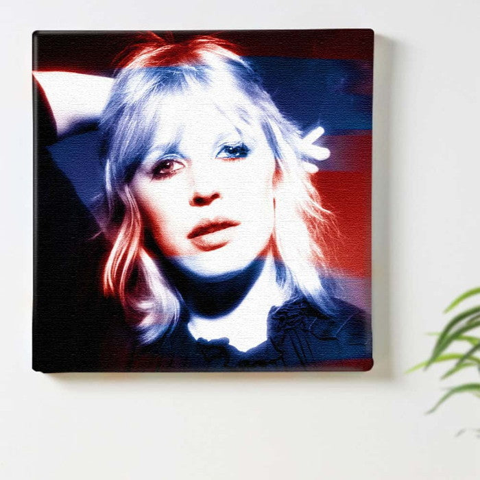 デニス モリス マリアンヌ フェイスフル Dennis Morris Marianne Faithfull Mサイズ 30cm×30cm アートパネル ファブリックパネル アートボード インテリアパネル 壁掛け 日本製 ラッピング付き lib-dms-0020-m