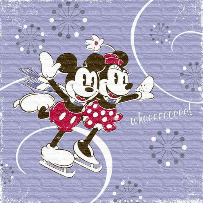 ミッキー ミニー ディズニー Mickey Mouse Mサイズ 30cm×30cm アートパネル ファブリックパネル アートボード 壁掛け 日本製 ラッピング付き 店舗 カフェ ラウンジ ロビー ホテル 法人 lib-dsn-0118-mの画像