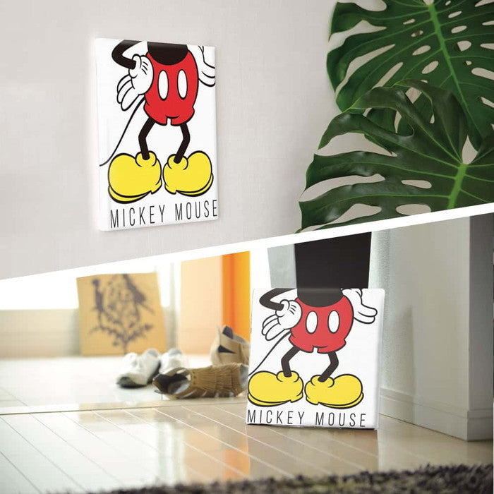 ミッキー ディズニー Mickey Mouse Mサイズ 30cm×30cm アートパネル ファブリックパネル アートボード インテリアパネル 壁掛け 日本製 ラッピング付き lib-dsn-0229-m