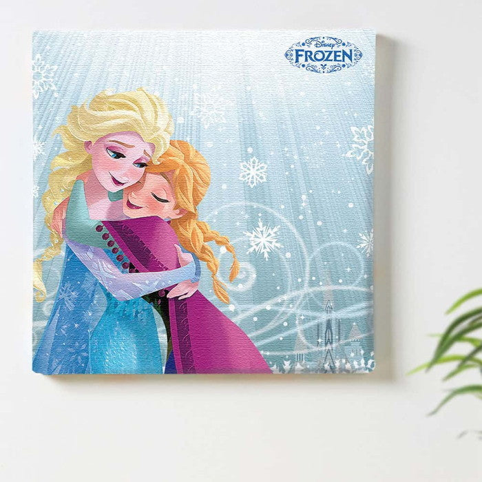 アナと雪の女王 ディズニー Mサイズ 30cm×30cm アートパネル ファブリックパネル アートボード インテリアパネル 壁掛け 日本製 ラッピング付き lib-dsn-0250-m