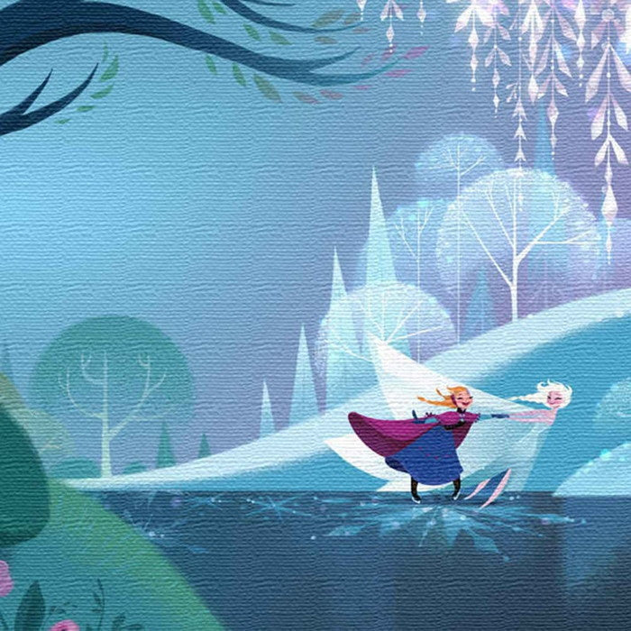 アナと雪の女王 dsn-0286 Mサイズ 30cm×30cm ディズニー アートパネル ファブリックパネル アートボード 壁掛け 日本製 ラッピング付き 店舗 カフェ ラウンジ ロビー ホテル 法人 lib-dsn-0286-mの画像