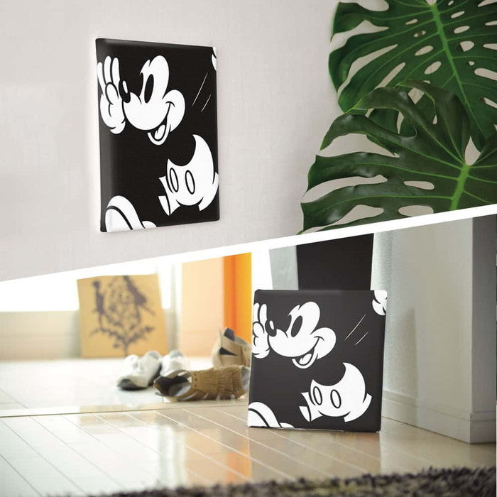 ミッキーマウス dsny-1710-05 Mサイズ 30cm×30cm ディズニー アートパネル ファブリックパネル アートボード 壁掛け 日本製 ラッピング付き 店舗 カフェ ラウンジ ロビー ホテル 法人 lib-dsny-1710-05-mの画像
