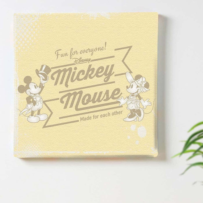 ミッキーマウス ディズニー dsny-1901-005 Mサイズ 30cm×30cm アートパネル ファブリックパネル アートボード 壁掛け 日本製 ラッピング付き 店舗 カフェ ラウンジ ロビー ホテル 法人 lib-dsny-1901-005-mの画像