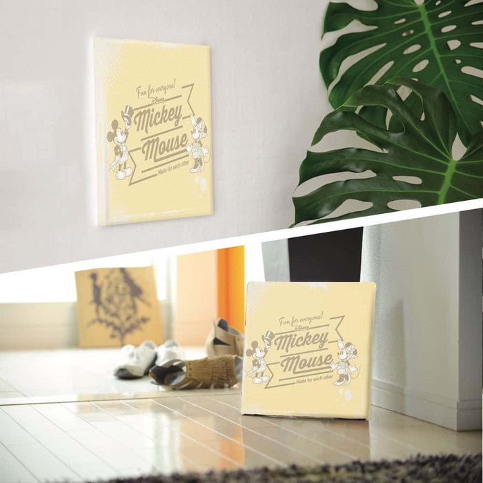 ミッキーマウス ディズニー dsny-1901-005 Mサイズ 30cm×30cm アートパネル ファブリックパネル アートボード 壁掛け 日本製 ラッピング付き 店舗 カフェ ラウンジ ロビー ホテル 法人 lib-dsny-1901-005-mの画像