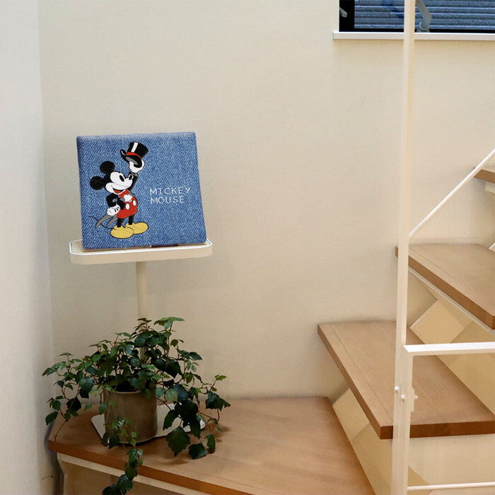 ミッキー ディズニー Mickey Mouse Mサイズ 30cm×30cm アートパネル ファブリックパネル アートボード 壁掛け 日本製 ラッピング付き 店舗 カフェ ラウンジ ロビー ホテル 法人  lib-dsny-2307-01の画像