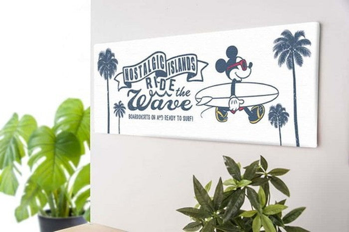 ミッキーマウス ディズニー dsny-w-1705-04 ワイドサイズ 30cm×78.5cm アートパネル ファブリックパネル アートボード 壁掛け 日本製 ラッピング付き 店舗 カフェ ラウンジ ロビー ホテル 法人 lib-dsny-w-1705-04の画像