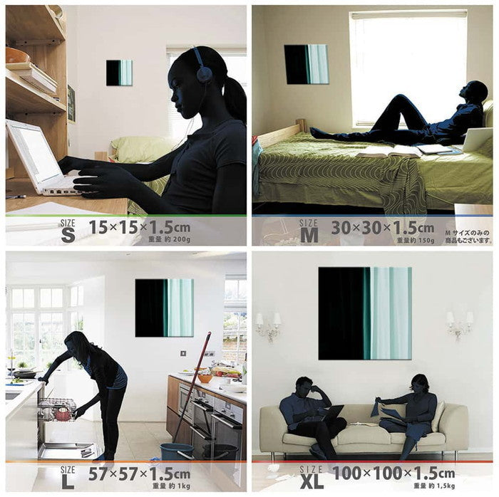 秦義之 Yoshiyuki Hata XLサイズ 100cm×100cm アートパネル ファブリックパネル アートボード 壁掛け 日本製 ラッピング付き 店舗 カフェ ラウンジ ロビー ホテル 法人 lib-hat-0014-xlの画像