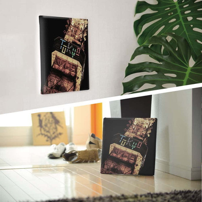 秦義之 Yoshiyuki Hata XLサイズ 100cm×100cm アートパネル ファブリックパネル アートボード 壁掛け 日本製 ラッピング付き 店舗 カフェ ラウンジ ロビー ホテル 法人 lib-hat-0018-xlの画像