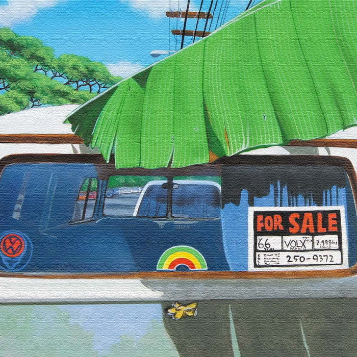 HILO KUME ヒロクメ hrk-0009 XLサイズ 100cm×100cm アートパネル ファブリックパネル アートボード 壁掛け 日本製 ラッピング付き 店舗 カフェ ラウンジ ロビー ホテル 法人 lib-hrk-0009-xlの画像