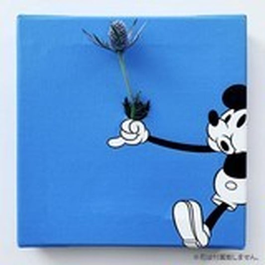 ミッキーマウス IKEBANA 生きてるインテリア IKE-DSNY-1807-03 20×20×2.7cm ディズニー アートパネル ファブリックパネル アートボード インテリアパネル 壁掛け 日本製 ラッピング付き lib-IKE-DSNY-1807-03