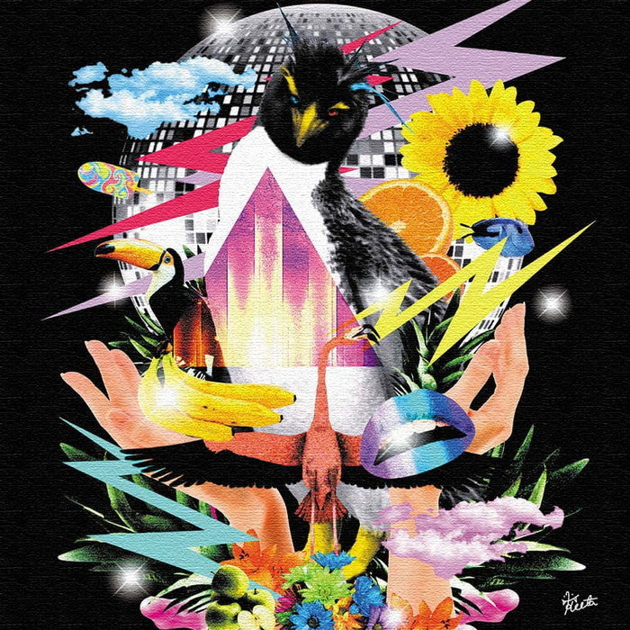 Galaxy Graphics ket-0010 XLサイズ 100cm×100cm アートパネル ファブリックパネル アートボード 壁掛け 日本製 ラッピング付き 店舗 カフェ ラウンジ ロビー ホテル 法人 lib-ket-0010-xlの画像