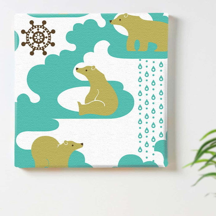 Kinpro design 北欧 Sサイズ 15cm×15cm アートパネル ファブリックパネル アートボード 壁掛け 日本製 ラッピング付き 店舗 カフェ ラウンジ ロビー ホテル 法人 lib-kpr-0024-sの画像