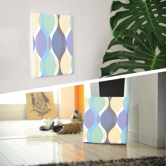 モダン 壁飾り MODERN Mサイズ 30cm×30cm アートパネル ファブリックパネル アートボード 壁掛け 日本製 ラッピング付き 店舗 カフェ ラウンジ ロビー ホテル 法人 lib-pat-0070-mの画像