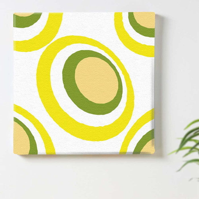 モダン デザイン 黄色 MODERN Mサイズ 30cm×30cm アートパネル ファブリックパネル アートボード 壁掛け 日本製 ラッピング付き 店舗 カフェ ラウンジ ロビー ホテル 法人 lib-pat-0160-mの画像