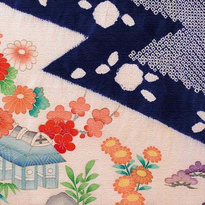 伝統和柄 和 Sサイズ 15cm×15cm アートパネル ファブリックパネル アートボード 壁掛け 日本製 ラッピング付き 店舗 カフェ ラウンジ ロビー ホテル 法人 lib-pat-0267-sの画像