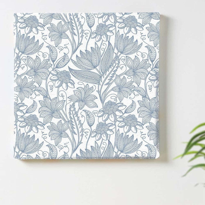 北欧 花 北欧テイスト Sサイズ 15cm×15cm アートパネル ファブリックパネル アートボード 壁掛け 日本製 ラッピング付き 店舗 カフェ ラウンジ ロビー ホテル 法人 lib-pat-0290-sの画像