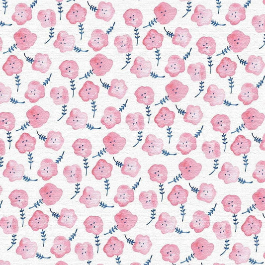 北欧テイスト 花 pat-1702-009 XLサイズ 100cm×100cm アートパネル ファブリックパネル アートボード 壁掛け 日本製 ラッピング付き 店舗 カフェ ラウンジ ロビー ホテル 法人 lib-pat-1702-009-xlの画像