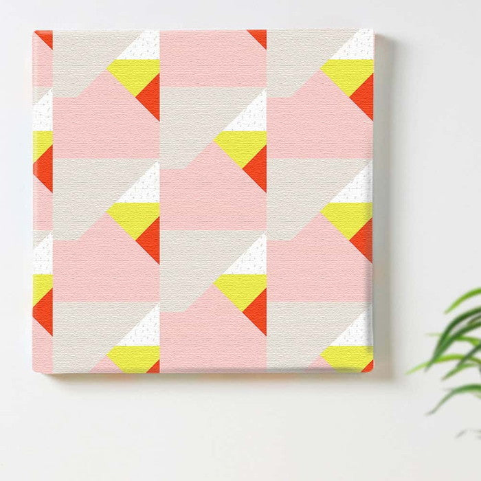 幾何学模様 patt-1803-020 Sサイズ 15cm×15cm アートパネル ファブリックパネル アートボード 壁掛け 日本製 ラッピング付き 店舗 カフェ ラウンジ ロビー ホテル 法人 lib-patt-1803-020-sの画像