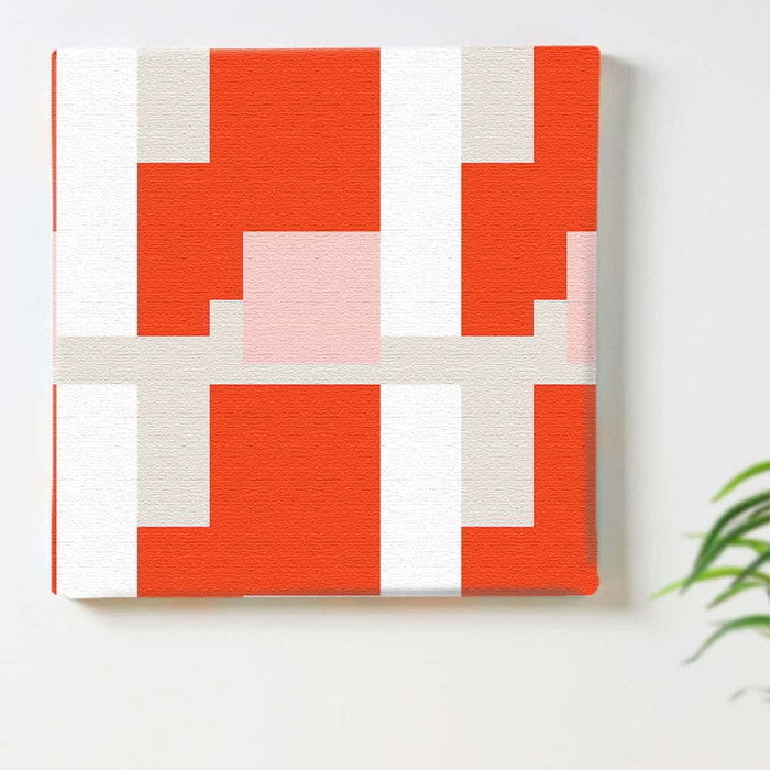 幾何学模様 patt-1803-038 Sサイズ 15cm×15cm アートパネル ファブリックパネル アートボード 壁掛け 日本製 ラッピング付き 店舗 カフェ ラウンジ ロビー ホテル 法人 lib-patt-1803-038-sの画像