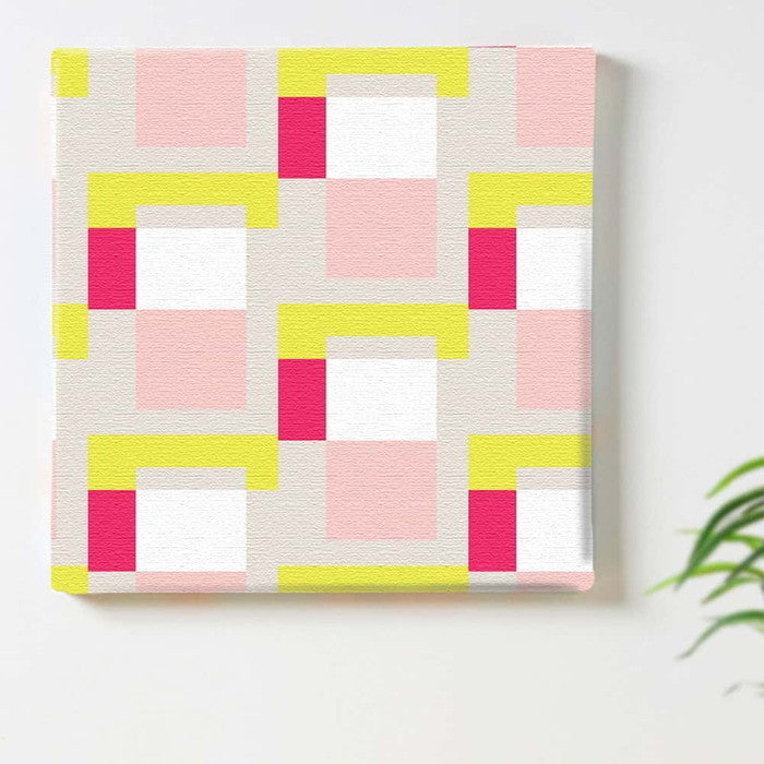 幾何学模様 patt-1803-039 Mサイズ 30cm×30cm アートパネル ファブリックパネル アートボード 壁掛け 日本製 ラッピング付き 店舗 カフェ ラウンジ ロビー ホテル 法人 lib-patt-1803-039-mの画像