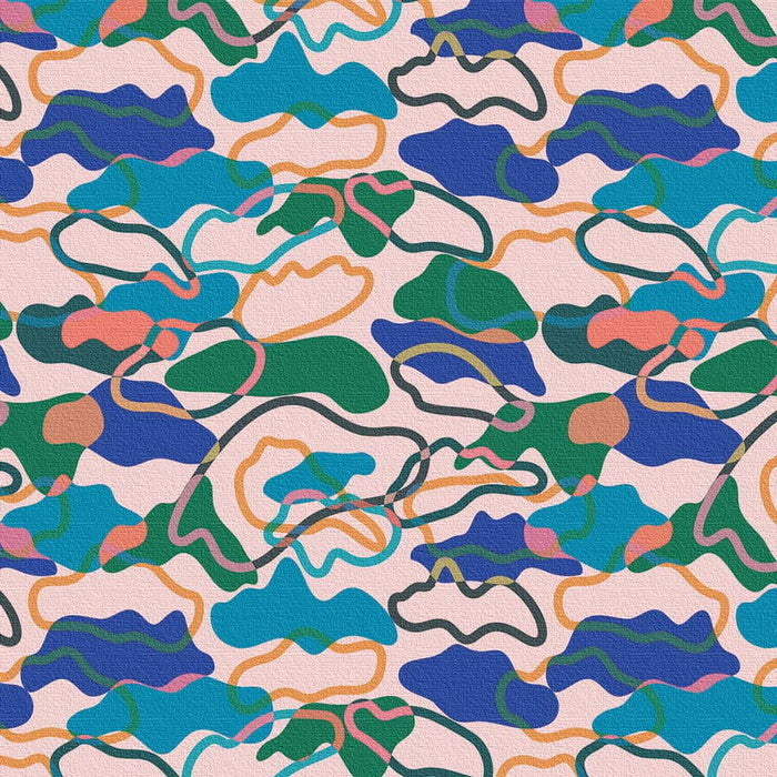 カモフラージュ柄 patt-1902-015 Lサイズ 57cm×57cm アートパネル ファブリックパネル アートボード 壁掛け 日本製 ラッピング付き 店舗 カフェ ラウンジ ロビー ホテル 法人 lib-patt-1902-015-lの画像