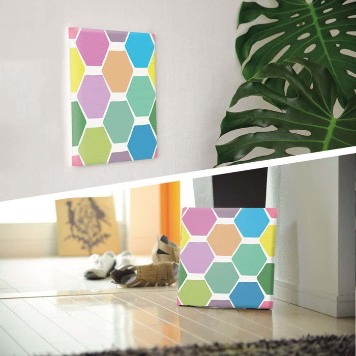 北欧 patt-1902-389 Mサイズ 30cm×30cm アートパネル ファブリックパネル アートボード 壁掛け 日本製 ラッピング付き 店舗 カフェ ラウンジ ロビー ホテル 法人 lib-patt-1902-389-mの画像