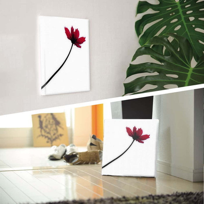 花 FLOWER XLサイズ 100cm×100cm アートパネル ファブリックパネル アートボード 壁掛け 日本製 ラッピング付き 店舗 カフェ ラウンジ ロビー ホテル 法人 lib-pho-0053-xlの画像