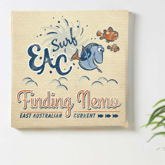 ファインディング ニモ ディズニー pix-0055 ファインディング・ニモ Mサイズ 30cm×30cm アートパネル ファブリックパネル アートボード 壁掛け 日本製 ラッピング付き 店舗 カフェ ラウンジ ロビー ホテル 法人 lib-pix-0055-mの画像