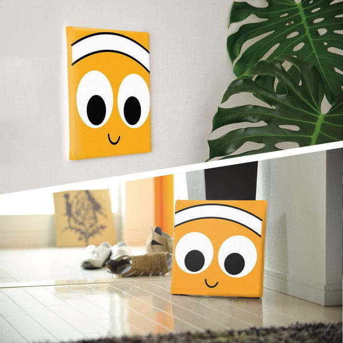 ニモ ディズニー pix-0063 ファインディング・ニモ Mサイズ 30cm×30cm アートパネル ファブリックパネル アートボード 壁掛け 日本製 ラッピング付き 店舗 カフェ ラウンジ ロビー ホテル 法人 lib-pix-0063-mの画像