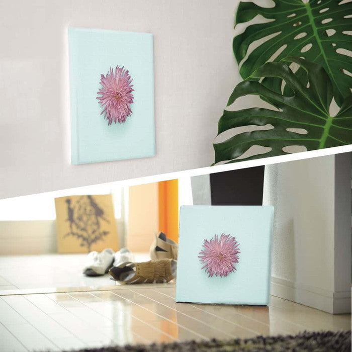 花 poht-1805-02 Mサイズ 30cm×30cm アートパネル ファブリックパネル アートボード 壁掛け 日本製 ラッピング付き 店舗 カフェ ラウンジ ロビー ホテル 法人 lib-poht-1805-02-mの画像