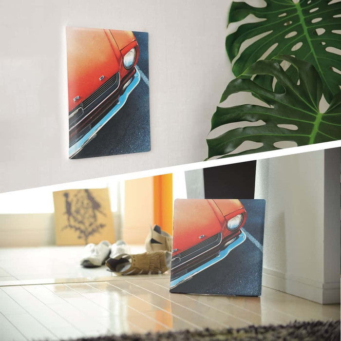 アメ車 poht-1805-29 XLサイズ 100cm×100cm アートパネル ファブリックパネル アートボード 壁掛け 日本製 ラッピング付き 店舗 カフェ ラウンジ ロビー ホテル 法人 lib-poht-1805-29-xlの画像