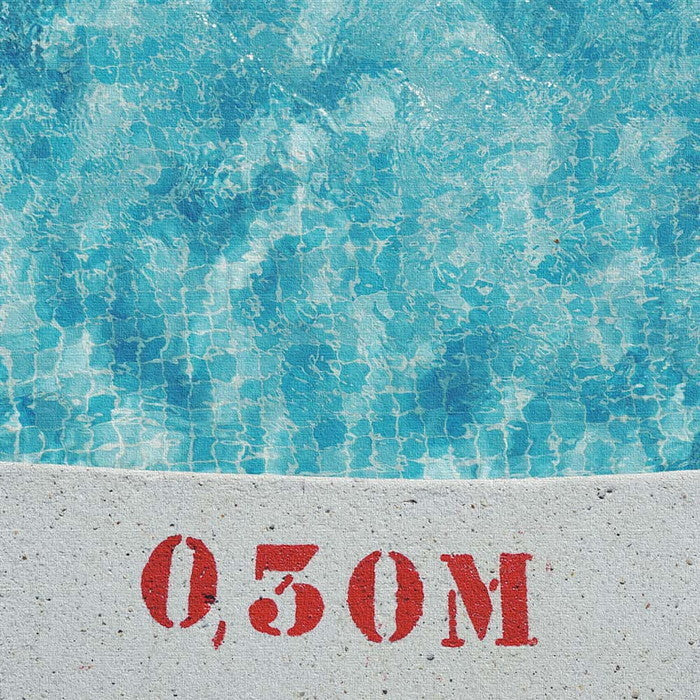 プール poht-1805-30 XLサイズ 100cm×100cm アートパネル ファブリックパネル アートボード 壁掛け 日本製 ラッピング付き 店舗 カフェ ラウンジ ロビー ホテル 法人 lib-poht-1805-30-xlの画像