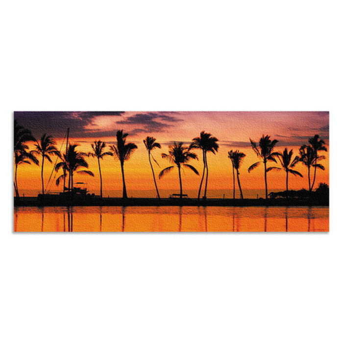 夕日 poht-w-1803-002 ワイドサイズ 30cm×78.5cm アートパネル ファブリックパネル アートボード 壁掛け 日本製 ラッピング付き 店舗 カフェ ラウンジ ロビー ホテル 法人 lib-poht-w-1803-002の画像