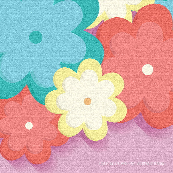 トロピカル popa-1803-013 XLサイズ 100cm×100cm アートパネル ファブリックパネル アートボード 壁掛け 日本製 ラッピング付き 店舗 カフェ ラウンジ ロビー ホテル 法人 lib-popa-1803-013-xlの画像