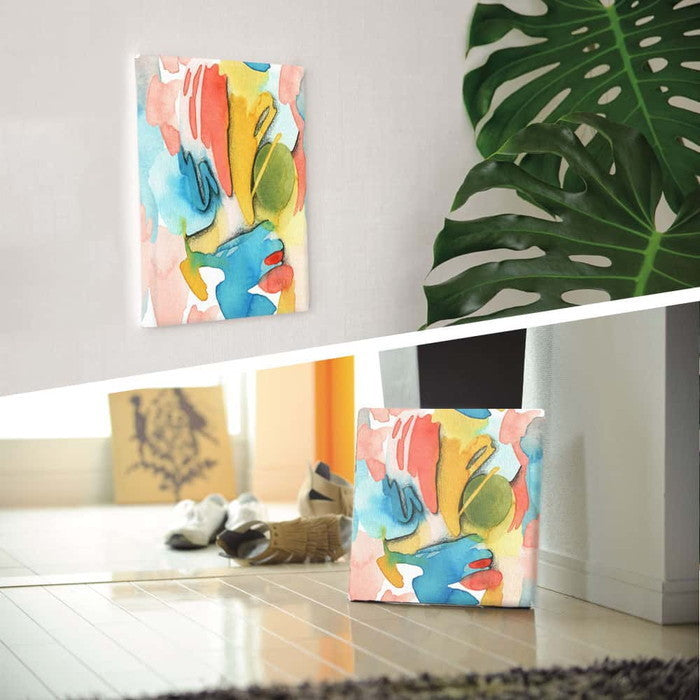 幾何学模様 popa-1903-026 Sサイズ 15cm×15cm アートパネル ファブリックパネル アートボード 壁掛け 日本製 ラッピング付き 店舗 カフェ ラウンジ ロビー ホテル 法人 lib-popa-1903-026-sの画像